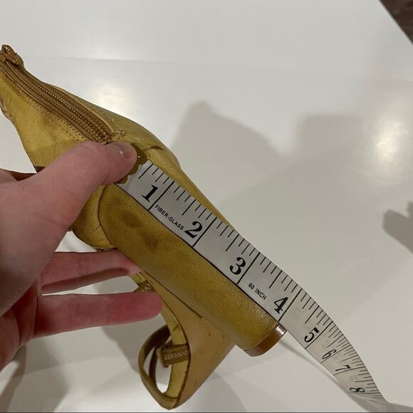 Torrid Tan Woven Block High Heel Open Toe Sandals Size 8 Wide - Picture 9 of 10